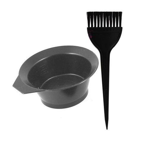 Kit Pocillo + Brocha para coloración Peluquería-0