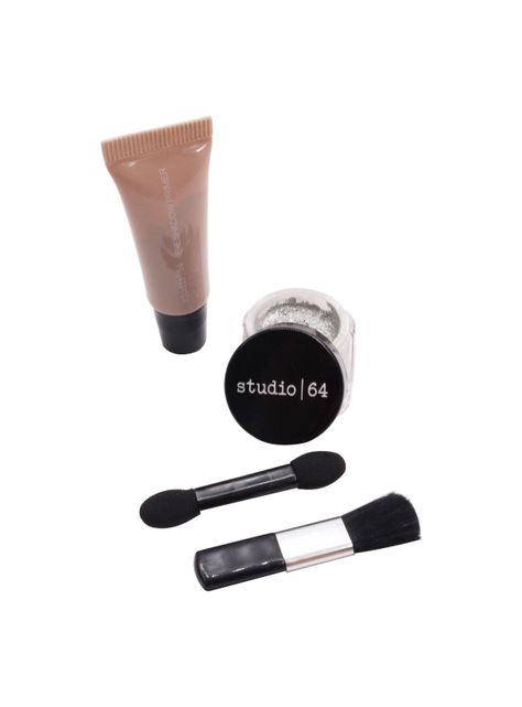 Maleta maquillaje sombra primer gloss delineador espejo-0