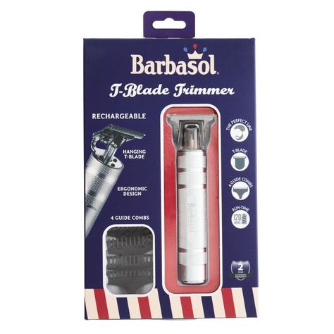 Desvelladora Trimmer Barbasol USB precisión 4 peines 120 min-0