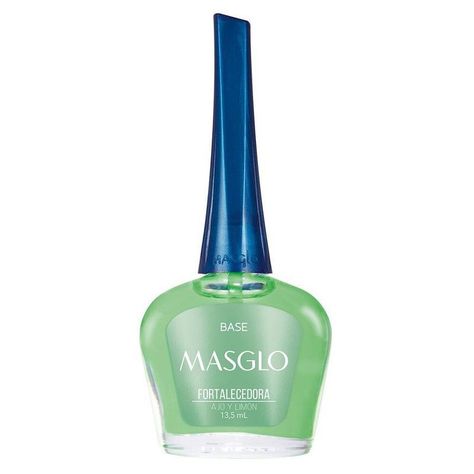 Base esmaltado fortalecedor de uñas ajo limón Masglo CVL-0