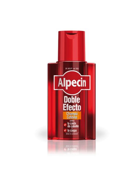 Shampoo contra caída cabello y caspa alopecia cafeína Alemán-0