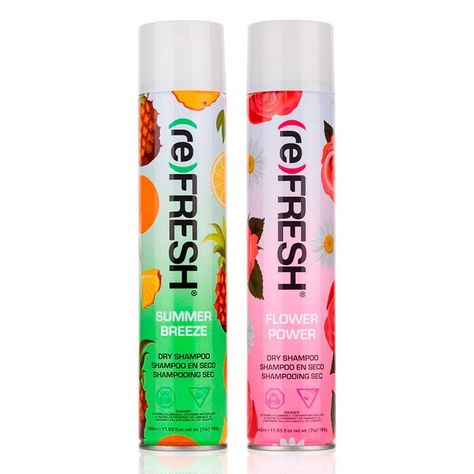Kit 2 aromas Shampoo seco sin enjuague Refresh CVL-0
