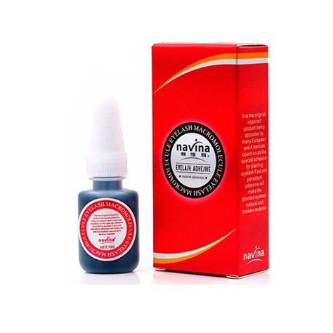 Kit extensión pestañas postizas racimo + pegamento pinza silicona-2