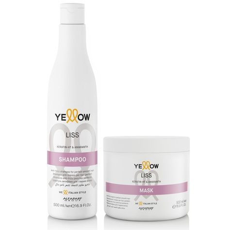 Keratina Shampoo + Mask Anti Frizz Alfaparf-0