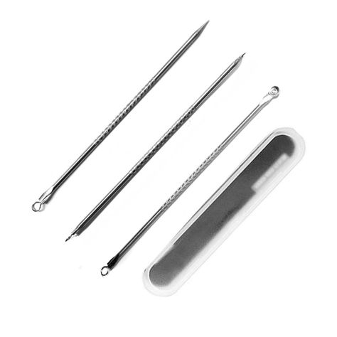 Mascara elimina puntos negros + set extractor comedones acné-3