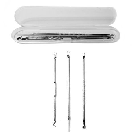 Mascara elimina puntos negros + set extractor comedones acné-2