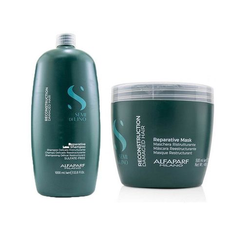 Shampoo + Crema Reconstrucción Alfaparf-0