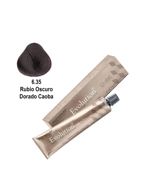 Tintura Profesional Alfaparf Evolution 6.35 + Oxidante Vol.20-2