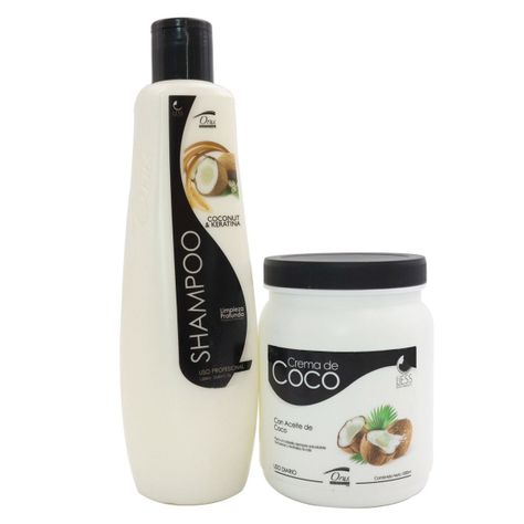 Kit Shampoo + Crema Concentrado De Aceite De Coco-0