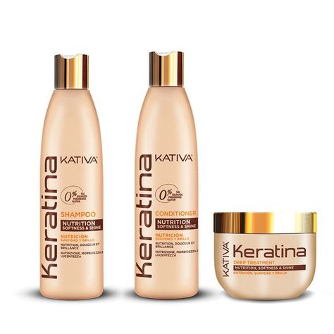 Kit capilar shampoo acondicionador tratamiento keratina-0