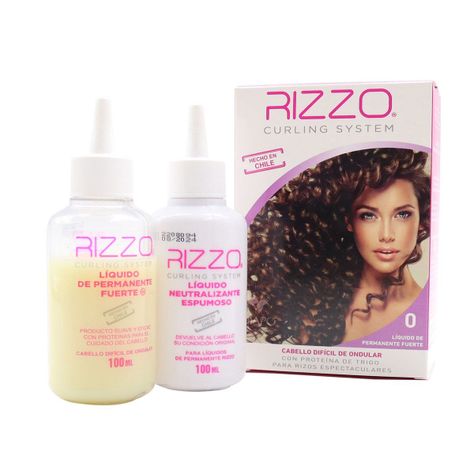 Líquido Permanente Para Ondular Cabello Fuerte-0