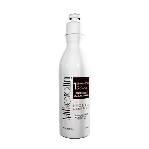 Shampoo post alisado sin frizz keratina Milkeratin Prokpil-0