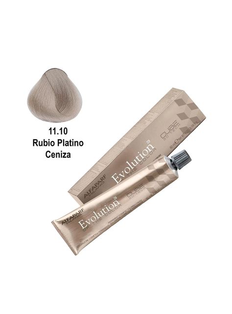 Tintura Profesional Alfaparf Evolution 11.10 + Oxidante Vol.20-2