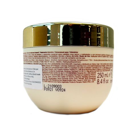 Tratamiento keratina pelo nutrición brillo Kativa 250ml CVL-1