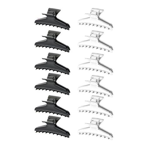 12 pinzas o tomadores cabello-0