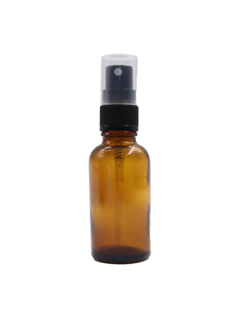 Kit 50 Frascos atomizador Spray de vidrio 30ml ambar-1