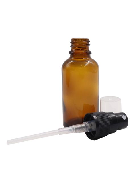 Kit 50 Frascos atomizador Spray de vidrio 30ml ambar-2