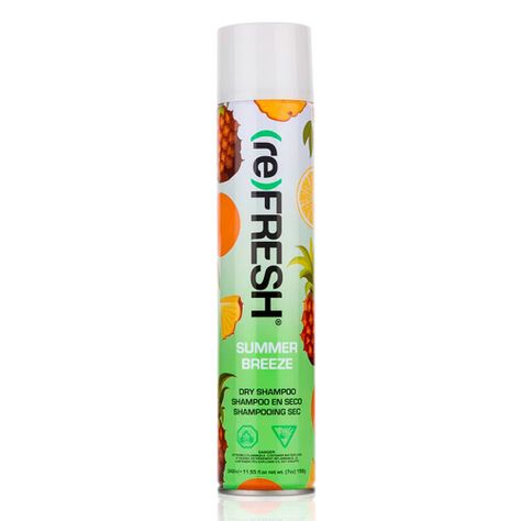 Kit shampoo seco summer breeze Refresh + cepillo desenredante-1