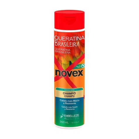 Kit de cuidado capilar queratina Novex cabello dañado-1