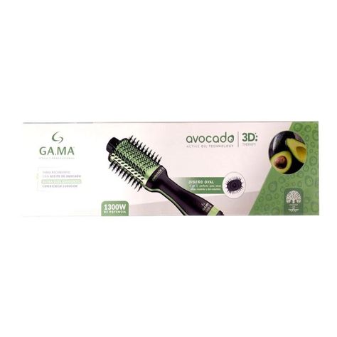 Cepillo brushing secador y voluminizador avocado Gama Italia-4