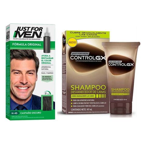 Shampoo matiza canas + tinte 5 minutos Just For Men CVL-0