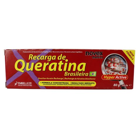 Recarga de queratina nutrición resultado inmediato Novex 80g-3