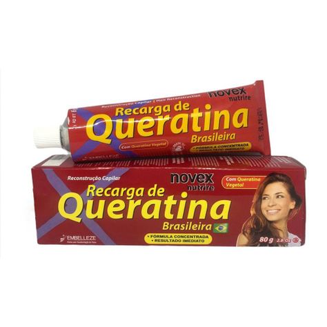 Recarga de queratina nutrición resultado inmediato Novex 80g-2