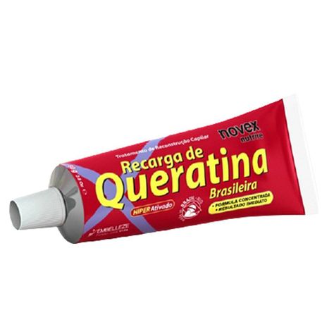 Recarga de queratina nutrición resultado inmediato Novex 80g-1