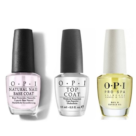 Kit Opi Base + Top Coat Esmalte Uñas Tradicional 15ml-0