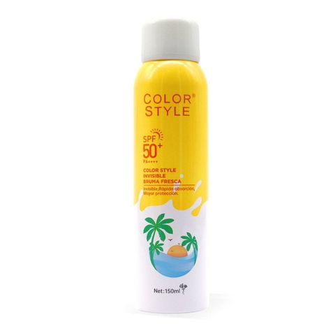 Protector Solar Factor 50 Spray rápida absorción invisible-1