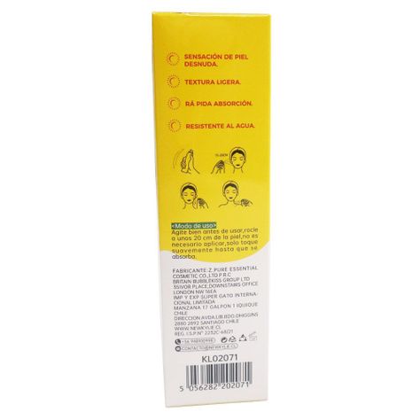 Protector Solar Factor 50 Spray rápida absorción invisible-2