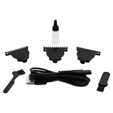 Trimmer T-Blade Cabezal giratorio profesional recargable Barbasol-5