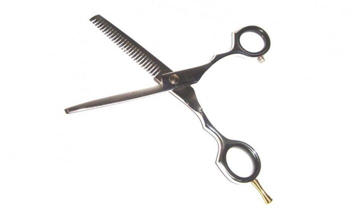 Tijera De Corte Pelo Profesional Entresacadora Cosmeticaval-1
