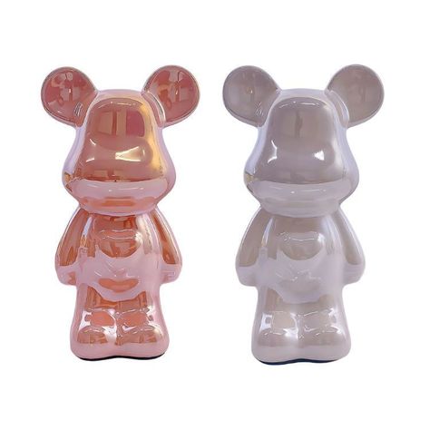 Set 4 Adornos de Osos de Ceramica-3