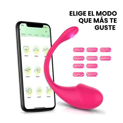 Estimulador Vibrador Intimo Multifrecuencia Bluetooth-5