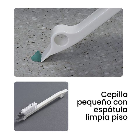 Cepillo Escobilla De Baño De Silicona Con Base-6