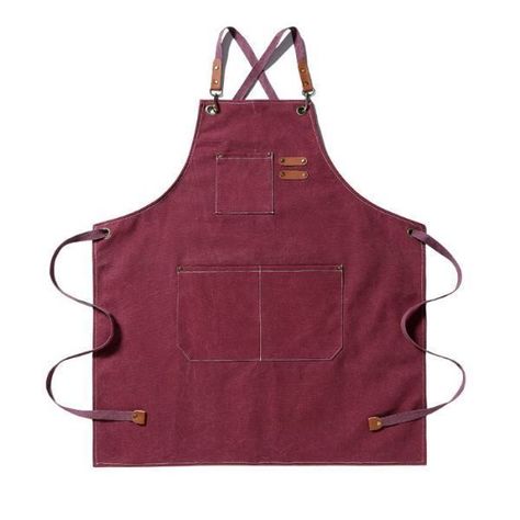 Delantal Pechera Unisex Multiuso Hogar Trabajo Parrilla-0