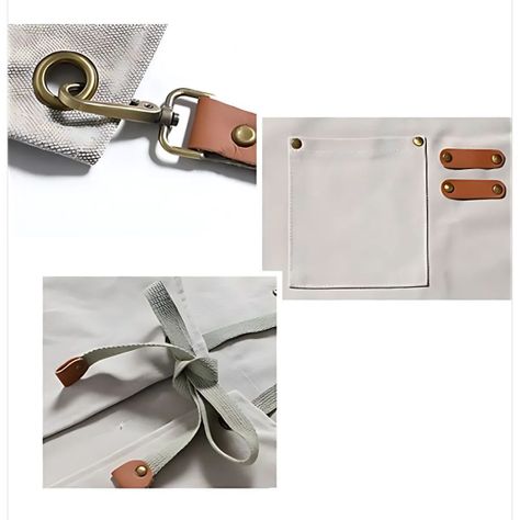 Delantal Pechera Unisex Multiuso Hogar Trabajo Parrilla-2