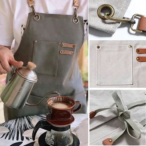 Delantal Pechera Unisex Multiuso Hogar Trabajo Parrilla-3