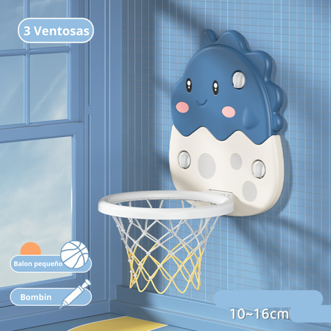 Aro De Basketball Para Niños Dinosaurio Infantil Ajustable-3