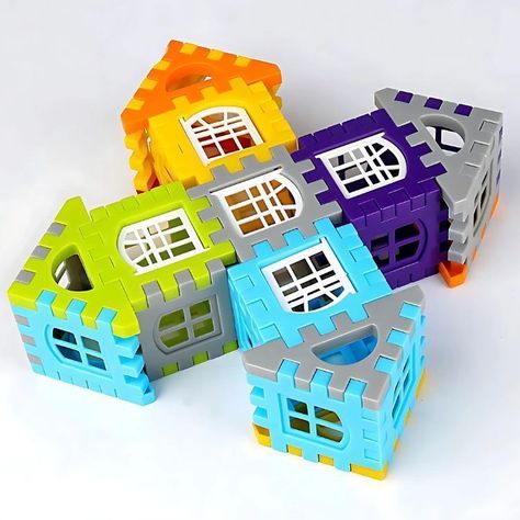 Kit Bloques De Construcción Educativos Niños 150 Piezas-2