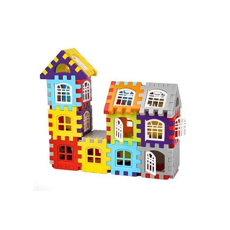 Kit Bloques De Construcción Educativos Niños 150 Piezas-3