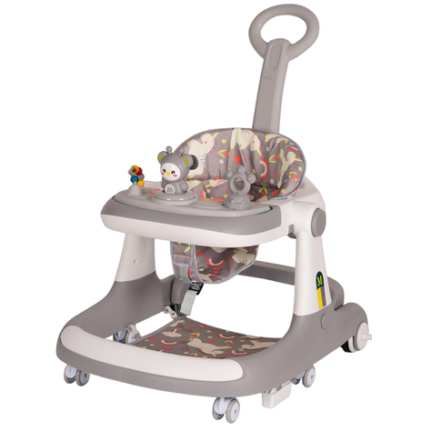 Andadera caminadora de bebé multifuncional anticaida Unisex-0