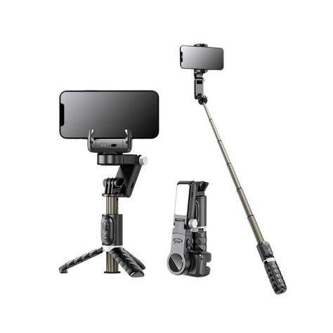 Estabilizador Soporte Para Teléfono Celular Selfie Stick Tripode-0