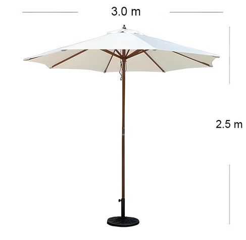 Toldo Central Verano Quitasol Sombrilla Playa Terraza Jardín-5