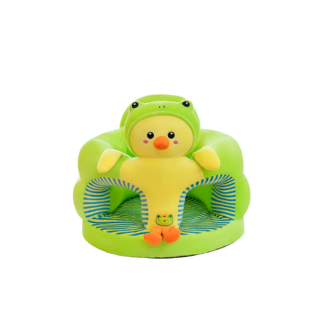 Asiento De Bebé Acolchado De Peluche Seguridad Anticaida-0