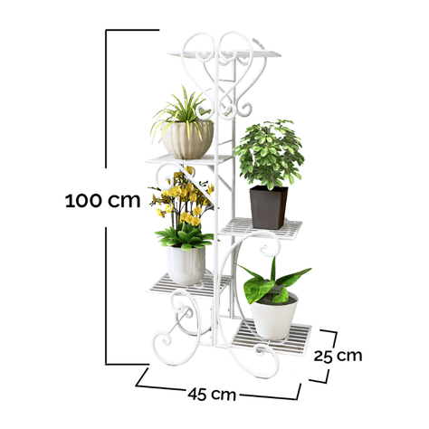 Soporte De 5 Niveles Para Macetas Plantas Decorativo-1