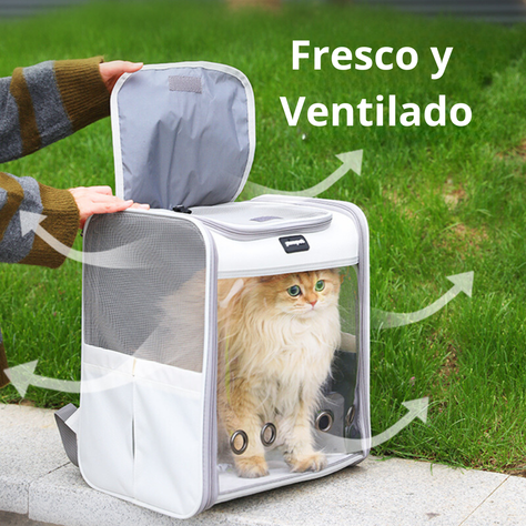 Mochila De Transporte Para Mascotas Bolso De Paseo-4