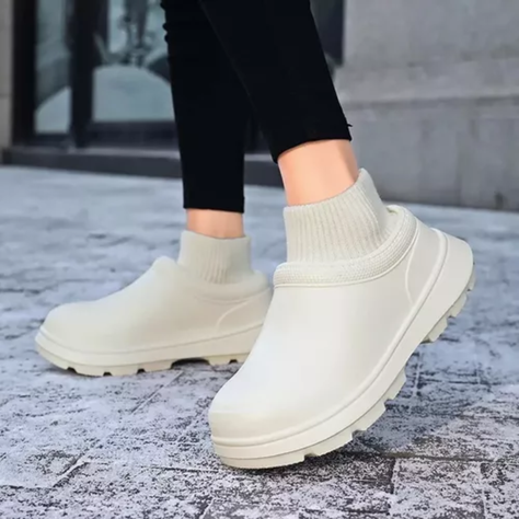 Zapatos Zuecos Antideslizantes Impermeables Confort Unisex-2