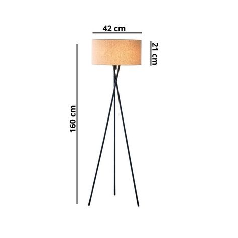 Lámpara de Pie Moderna De Estudio Foco Simple LED-1